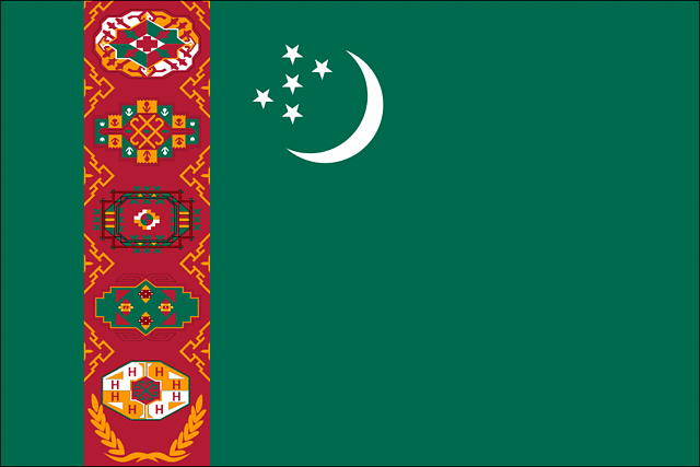 flag of turkmenistan 0